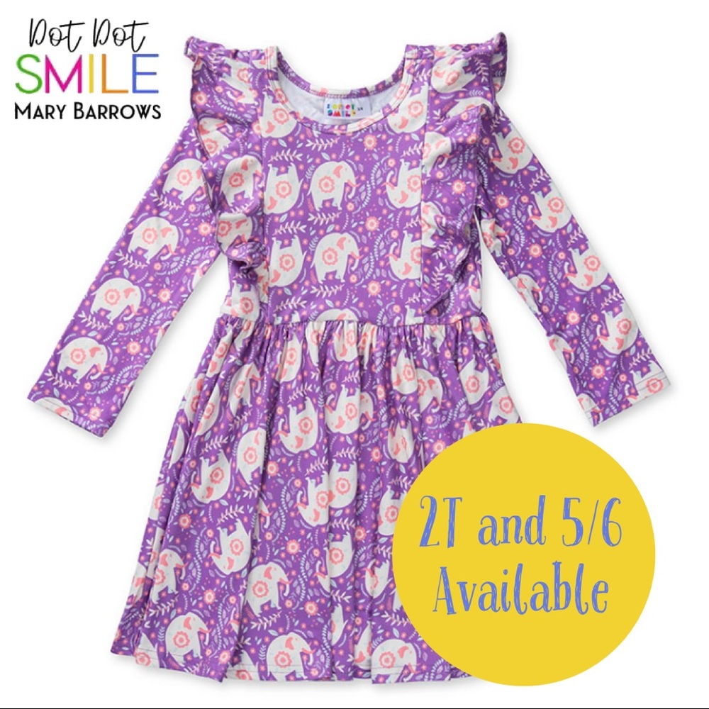 Elephant March Dress